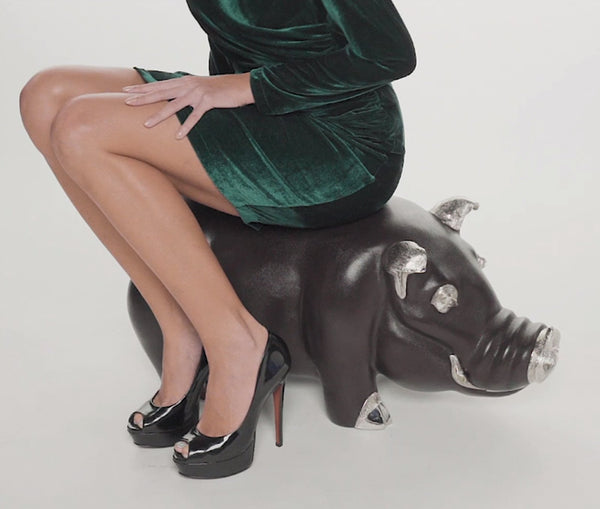 Pig Footstool