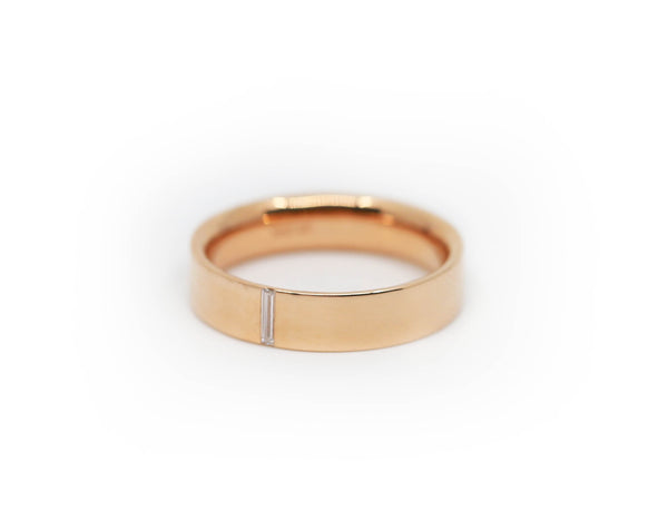 Thick Baguette Diamond Band