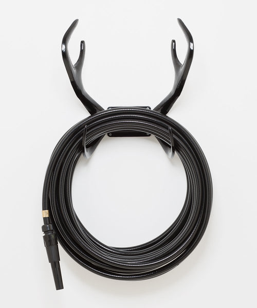 Reindeer Wall Hose Mount - Black