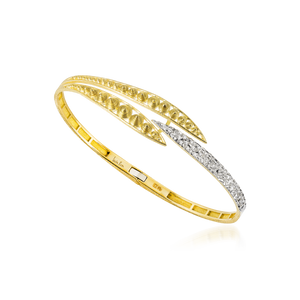 TRIBE Gold Bracelet with Diamonds