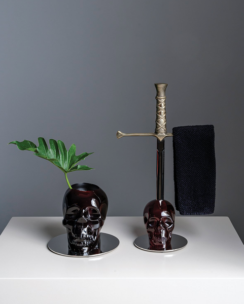 Vase CRANIUM Red