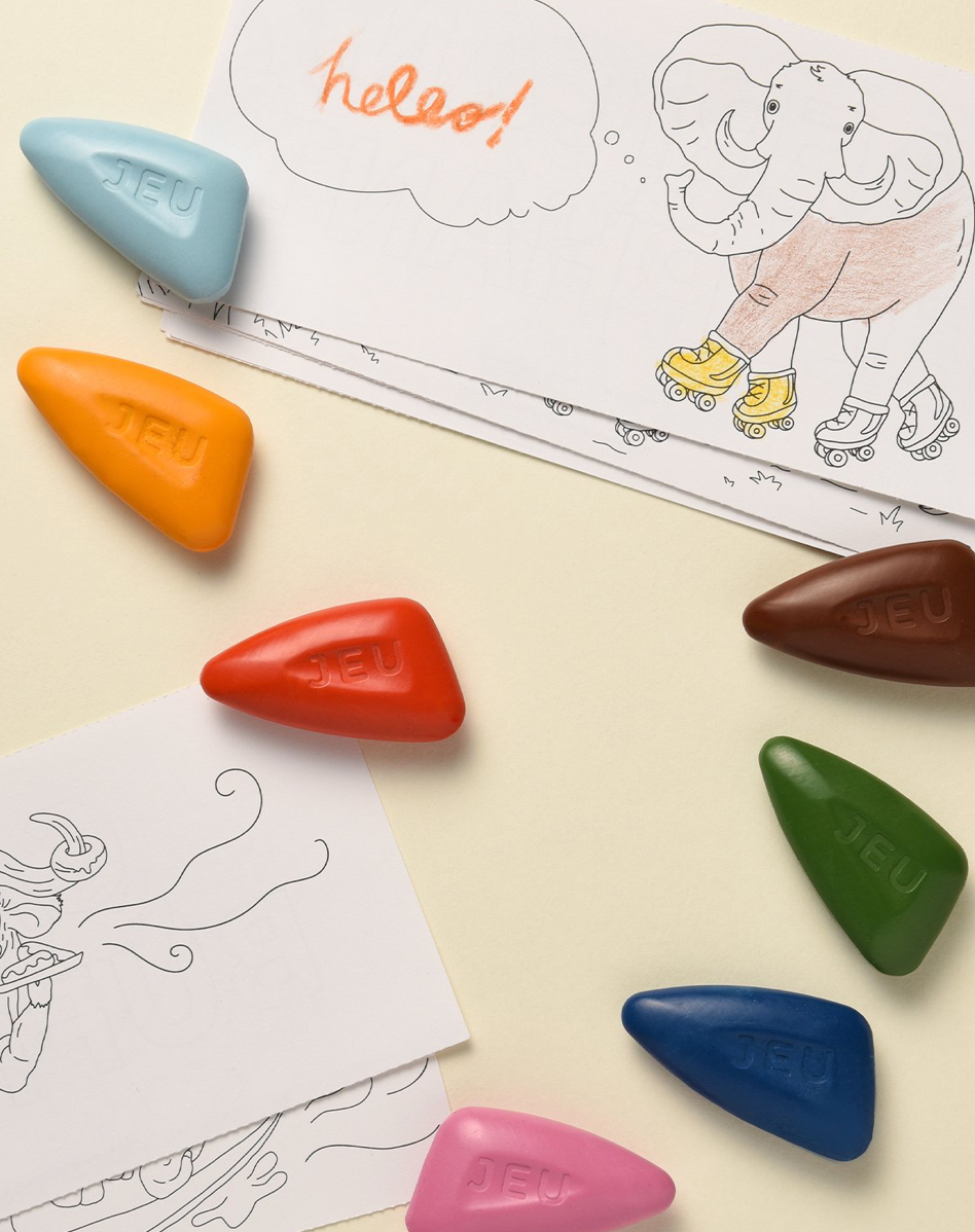 Unicorn coloring kit large Underscore Art