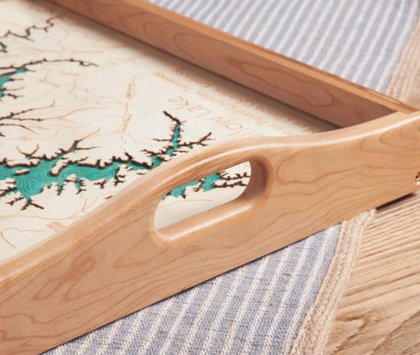 Etched Tray - Flathead Lake