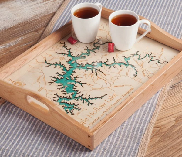 Etched Tray - Flathead Lake