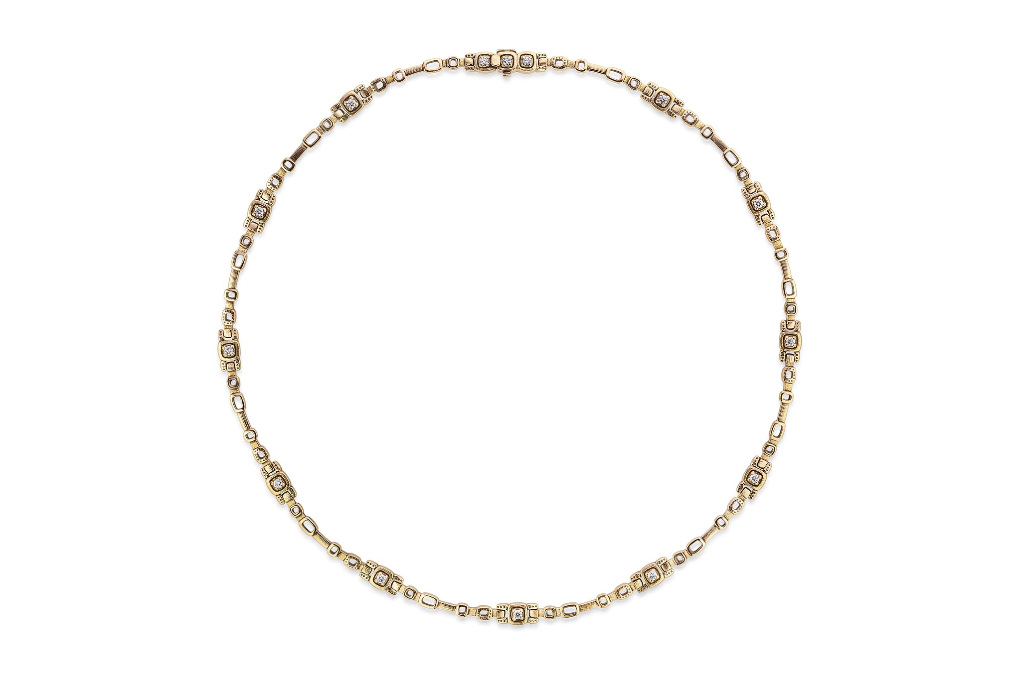 Gold and Diamond necklace