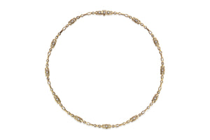 Gold and Diamond necklace