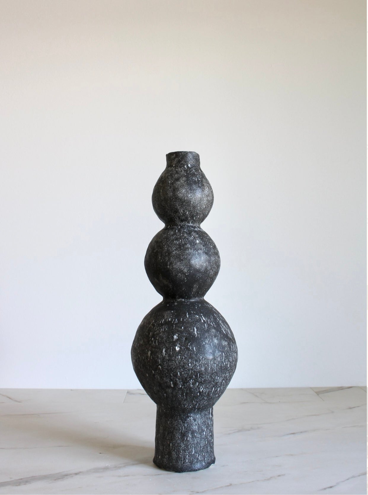 Speckled Black Triple Sphere