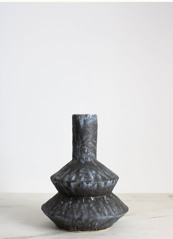 Giselle Hicks Speckled Black Zig Zag