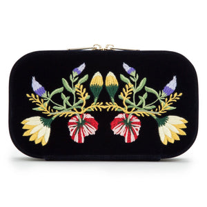 Wolf Zoe Travel Zip Case - Indigo