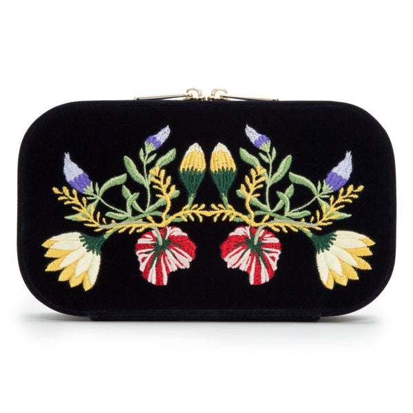 Wolf Zoe Travel Zip Case - Indigo