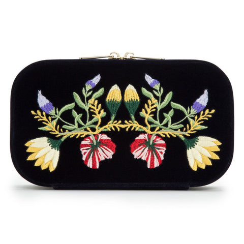 Wolf Zoe Travel Zip Case - Indigo