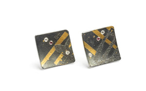 Zobel Square Earrings