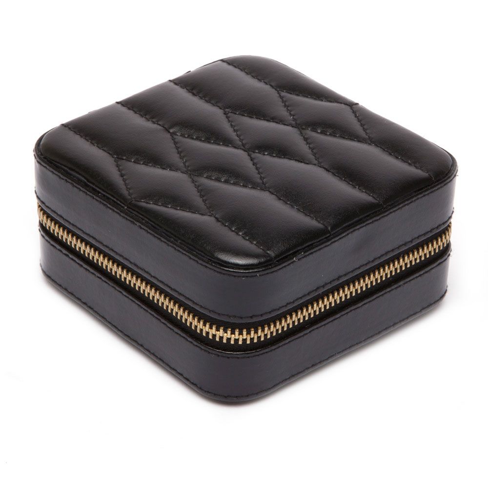 Wolf Caroline Zip Travel Case--Black