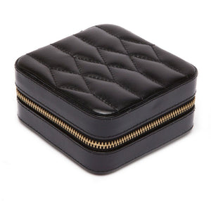 Wolf Caroline Zip Travel Case--Black