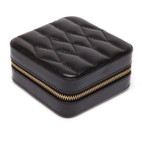Wolf Caroline Zip Travel Case--Black