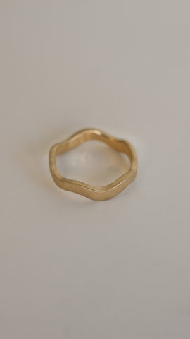 Halsted wavy ring size 6.75