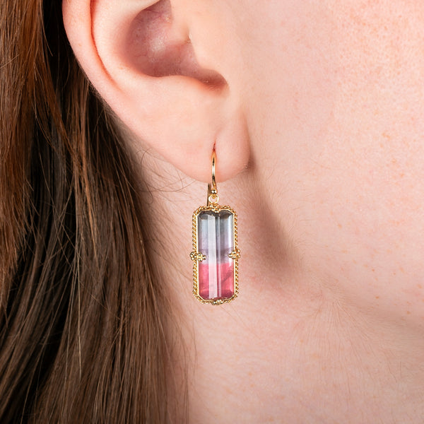 Tourmaline earrings
