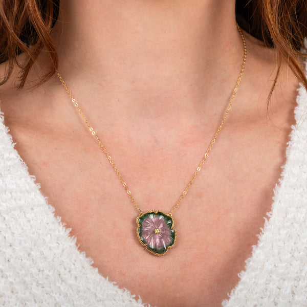Tourmaline necklace