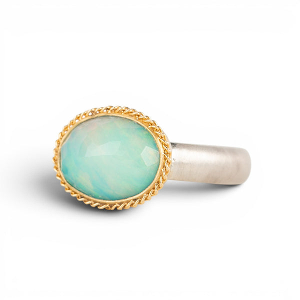 Ethiopian Opal Ring