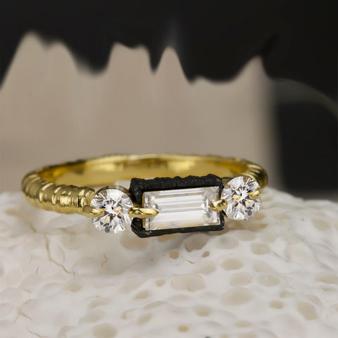 Sarah Graham Chroma Triple Stone Ring