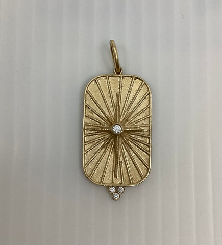 Erica Molinari large north star with diamond