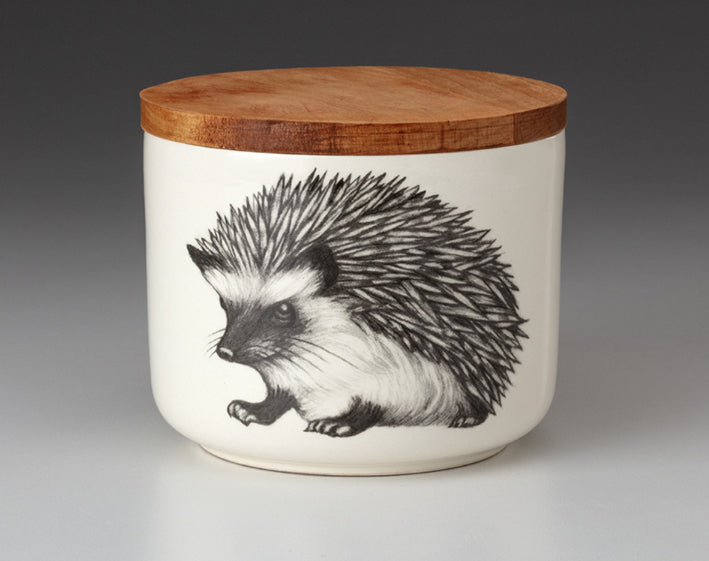 Mini Canister with Lid: Hedgehog 1