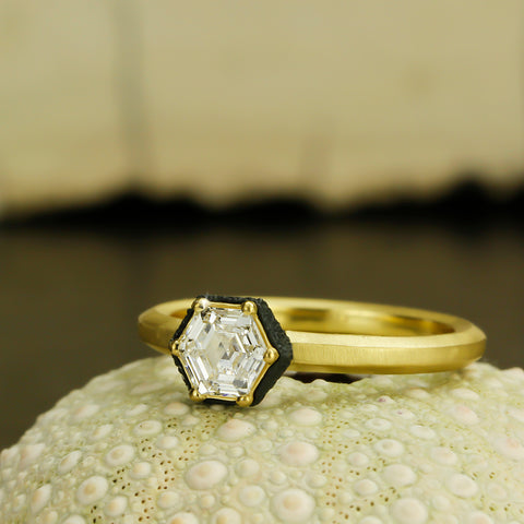 Sarah Graham Hexagon ring
