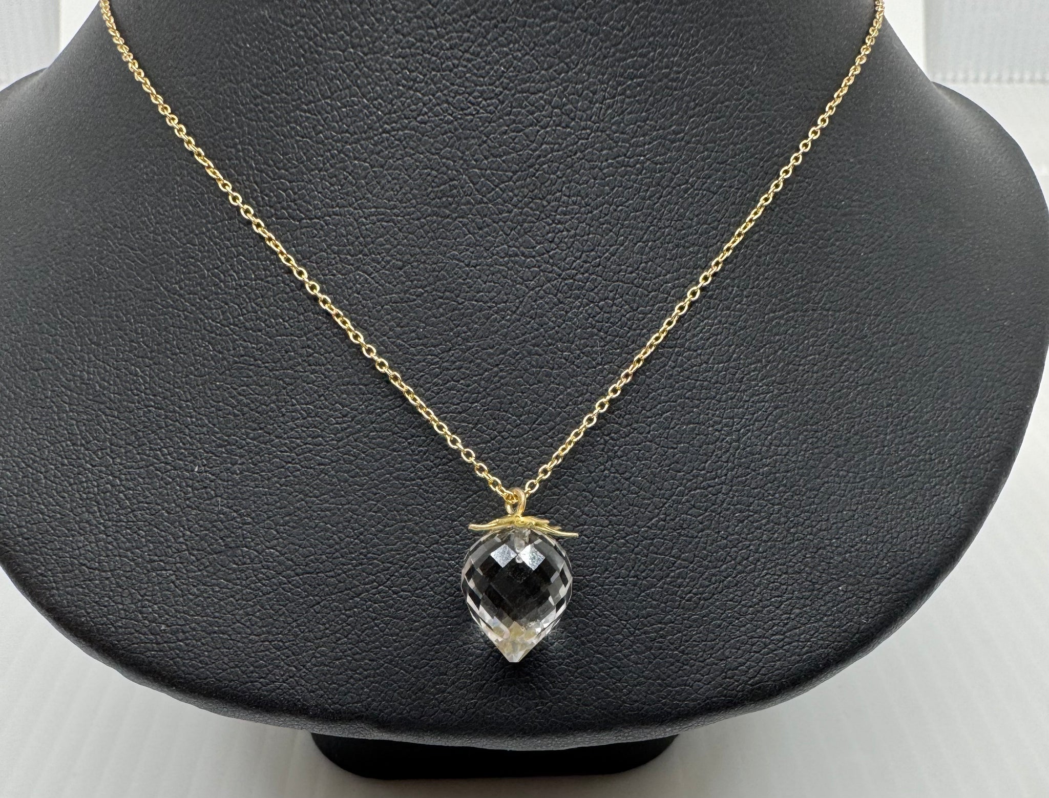 Crystal Strawberry necklace