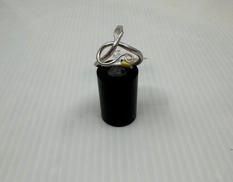 SS Serpent ring ruby eyes