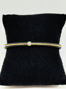 Sarah Graham ridge Cobalt bangle