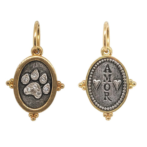 Erica Molinari Kitty Paw Charm