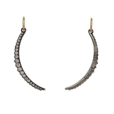 Erica Molinari small slim moon charm