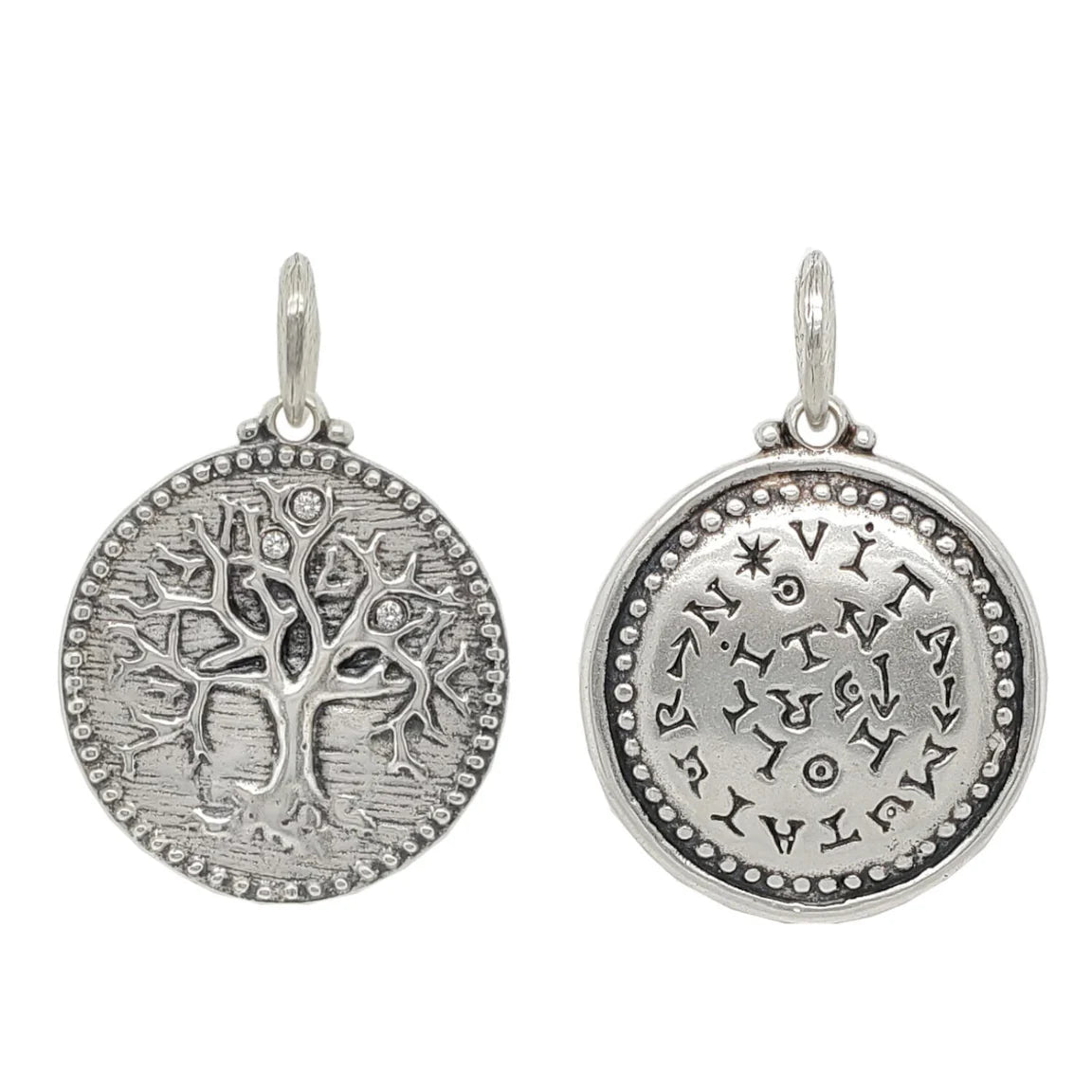 Erica Molinari SS diamond Tree of Life Charm