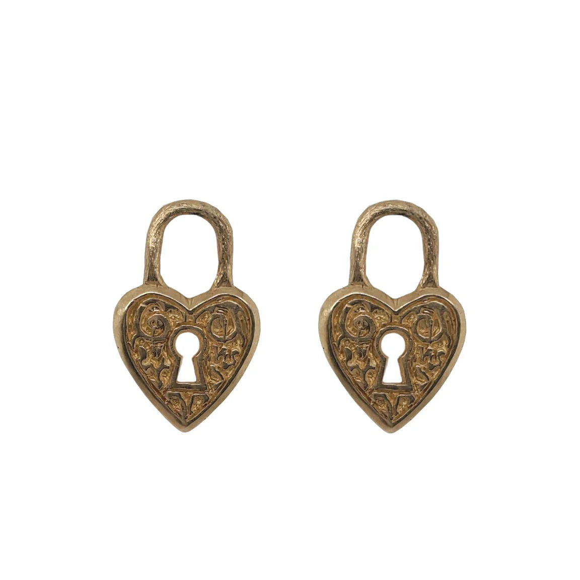 Erica Molinari heart lock charm