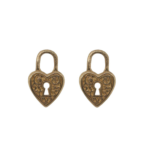 Erica Molinari heart lock charm