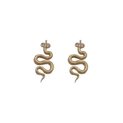 Erica Molinari Snake Earrings