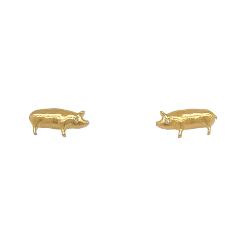 Erica Molinari Pig Stud Earring