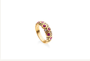 Candy Dome Ring Pink