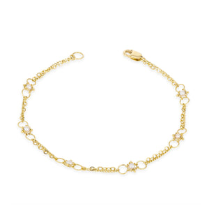 Pearl Whisper Chain Bracelet
