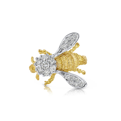 Abstract Bee Ring