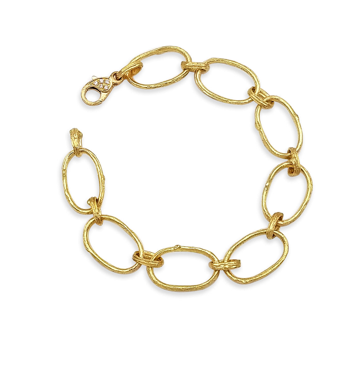 Olive Branch Link Bracelet