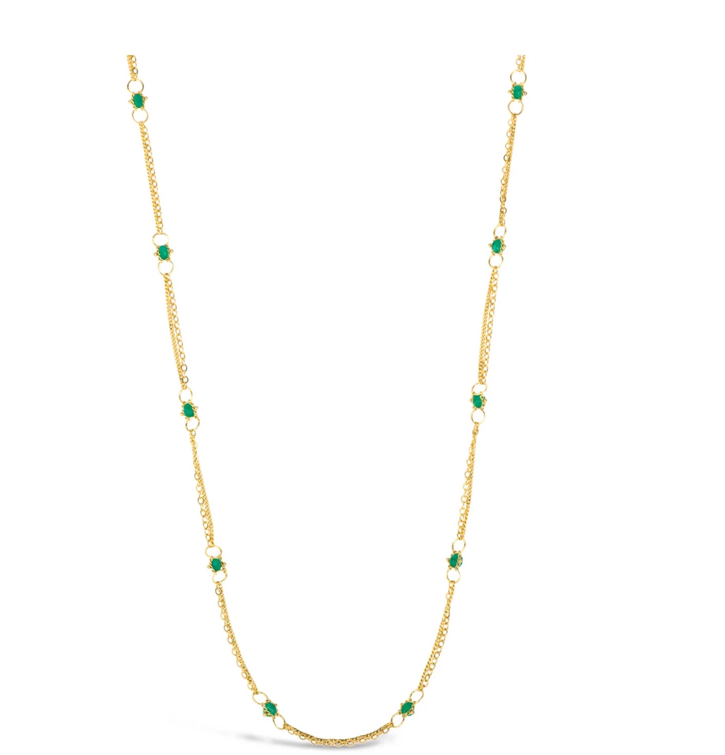 Emerald Whisper Chain