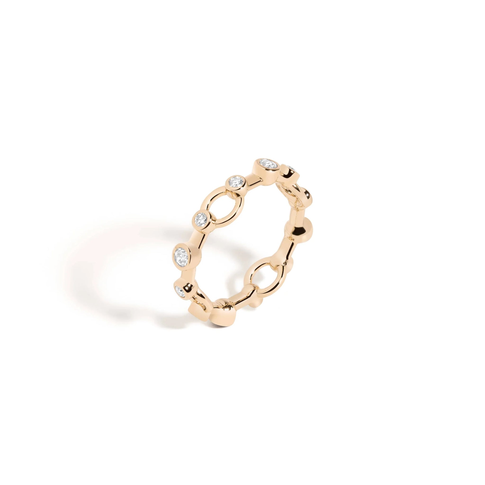 Mined + Found Pathway Ring, Diamond