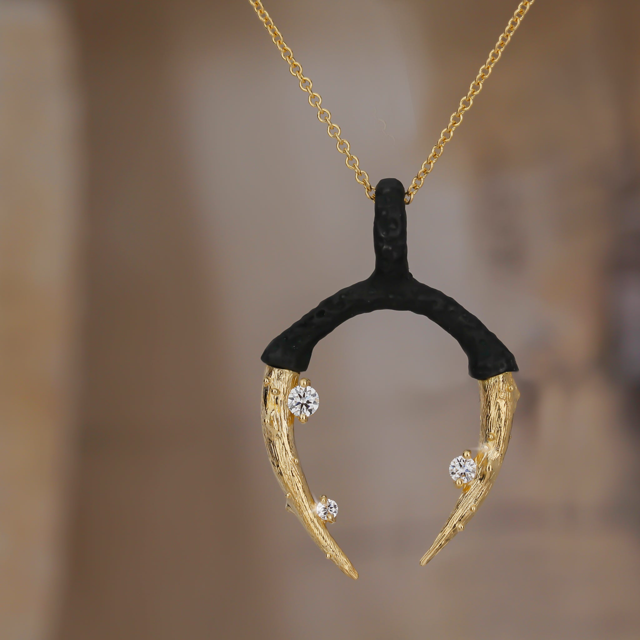 Sarah Graham Radiolarian Talon Pendant