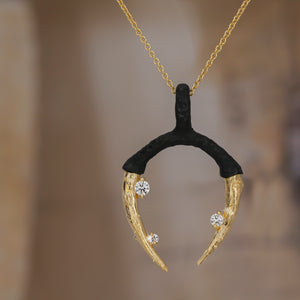 Sarah Graham Radiolarian Talon Pendant