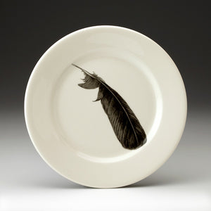 Salad Plate - Crow Feather