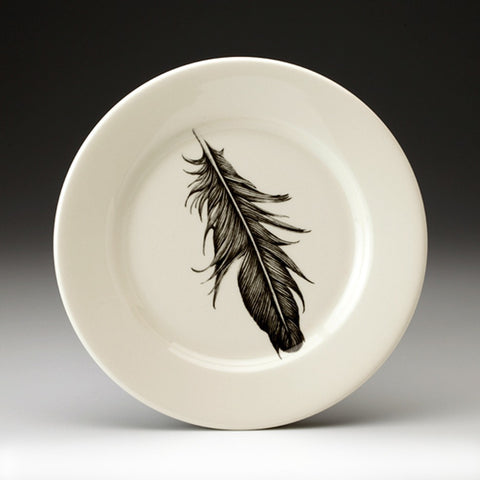 Salad Plate - Raven Feather