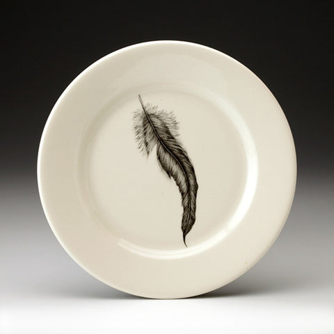 Salad Plate - Rooster Feather