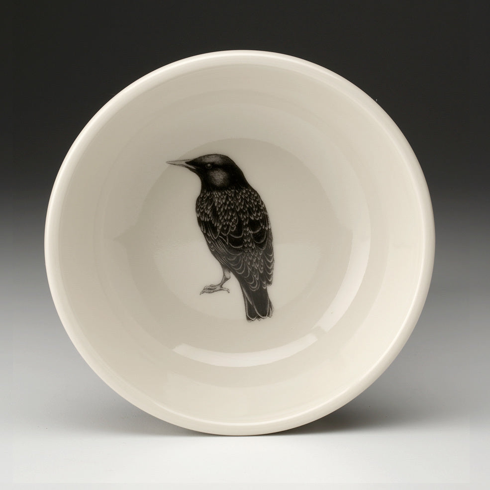 Cereal Bowl - Black Bird