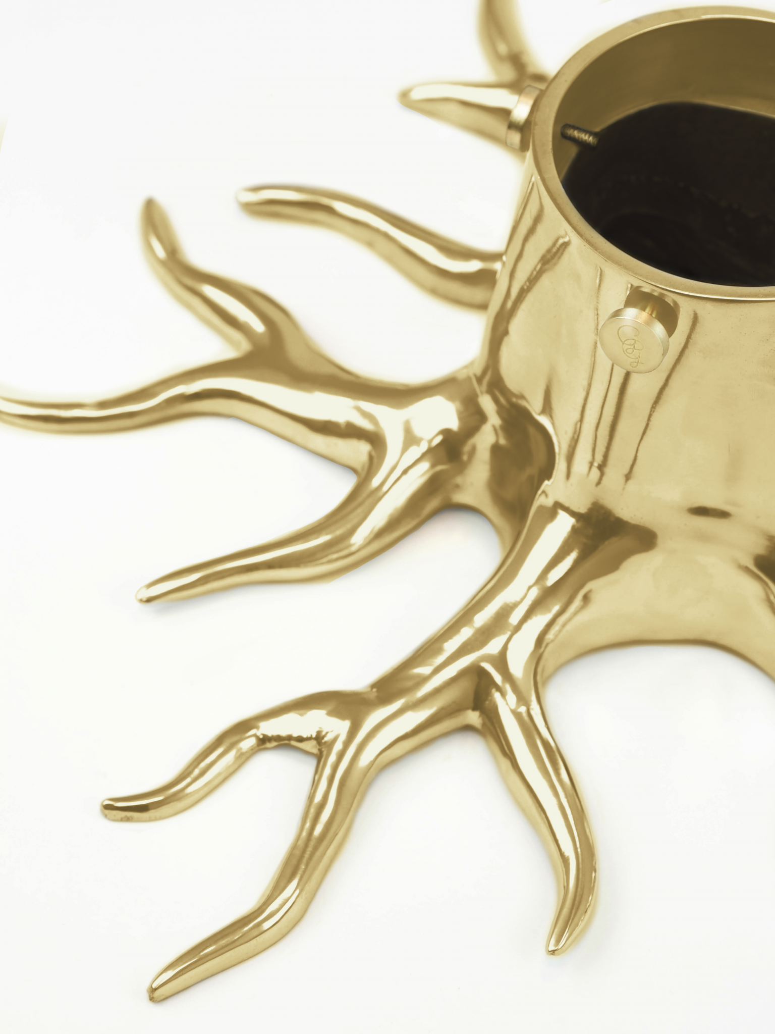Christmas Tree Stand - Gold – Underscore Art
